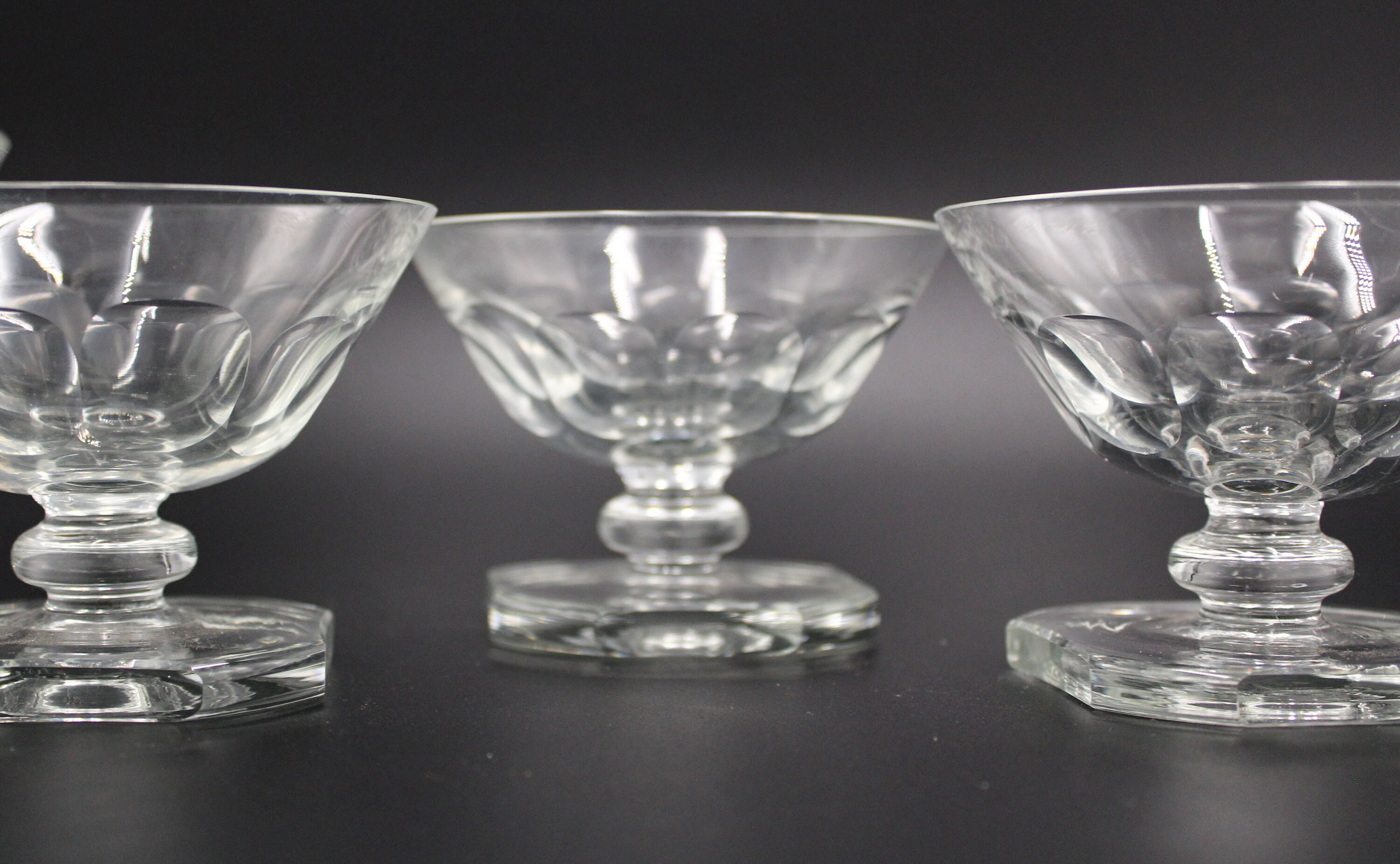 5 Old ice cream cups vintage dessert cups Etsy