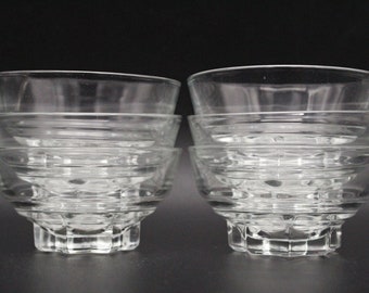 6 copas de champán vintage de los años 40/50