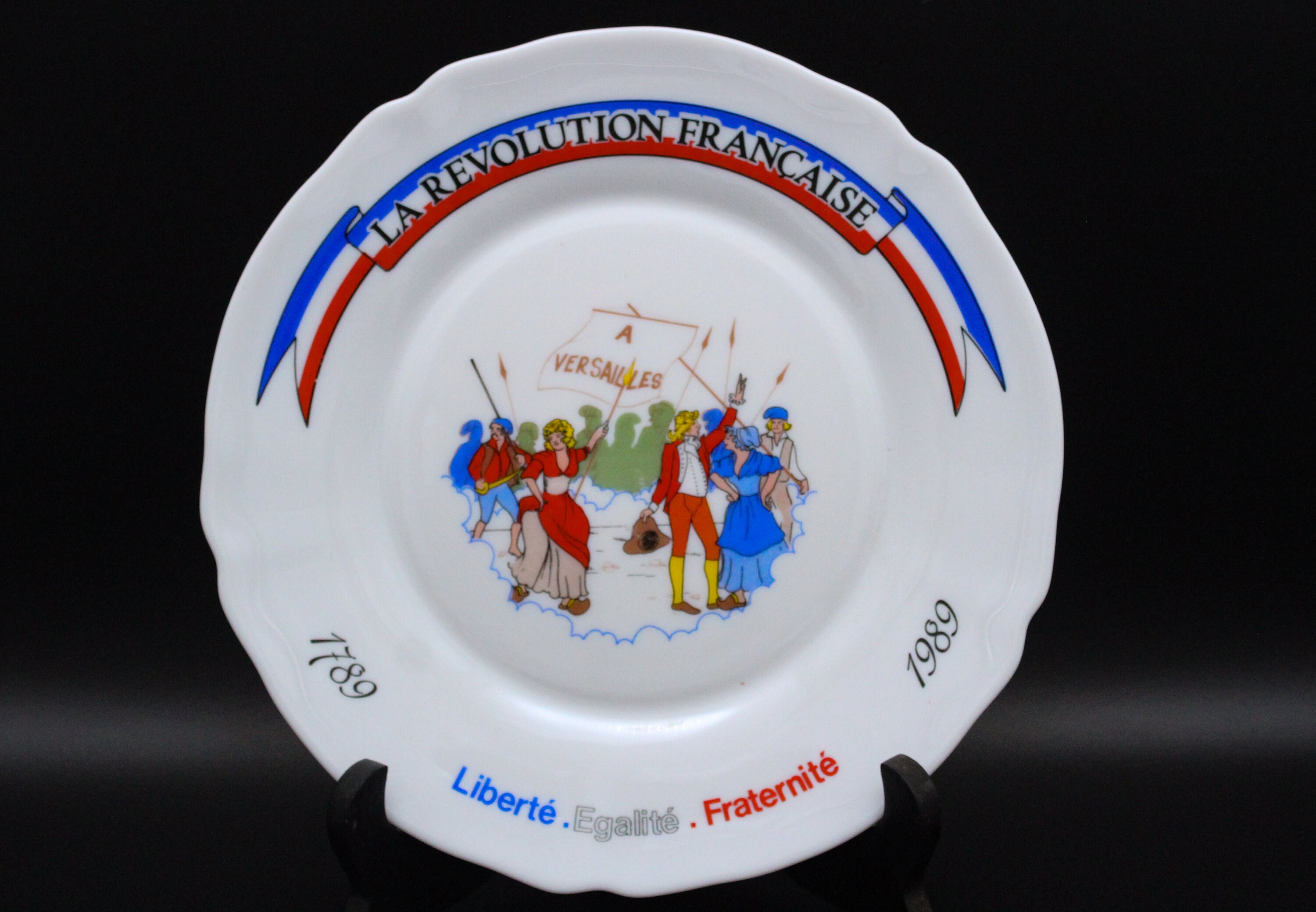 Assiette Decorative Bicentenaire Révolution Française 1789 Bicentenaire