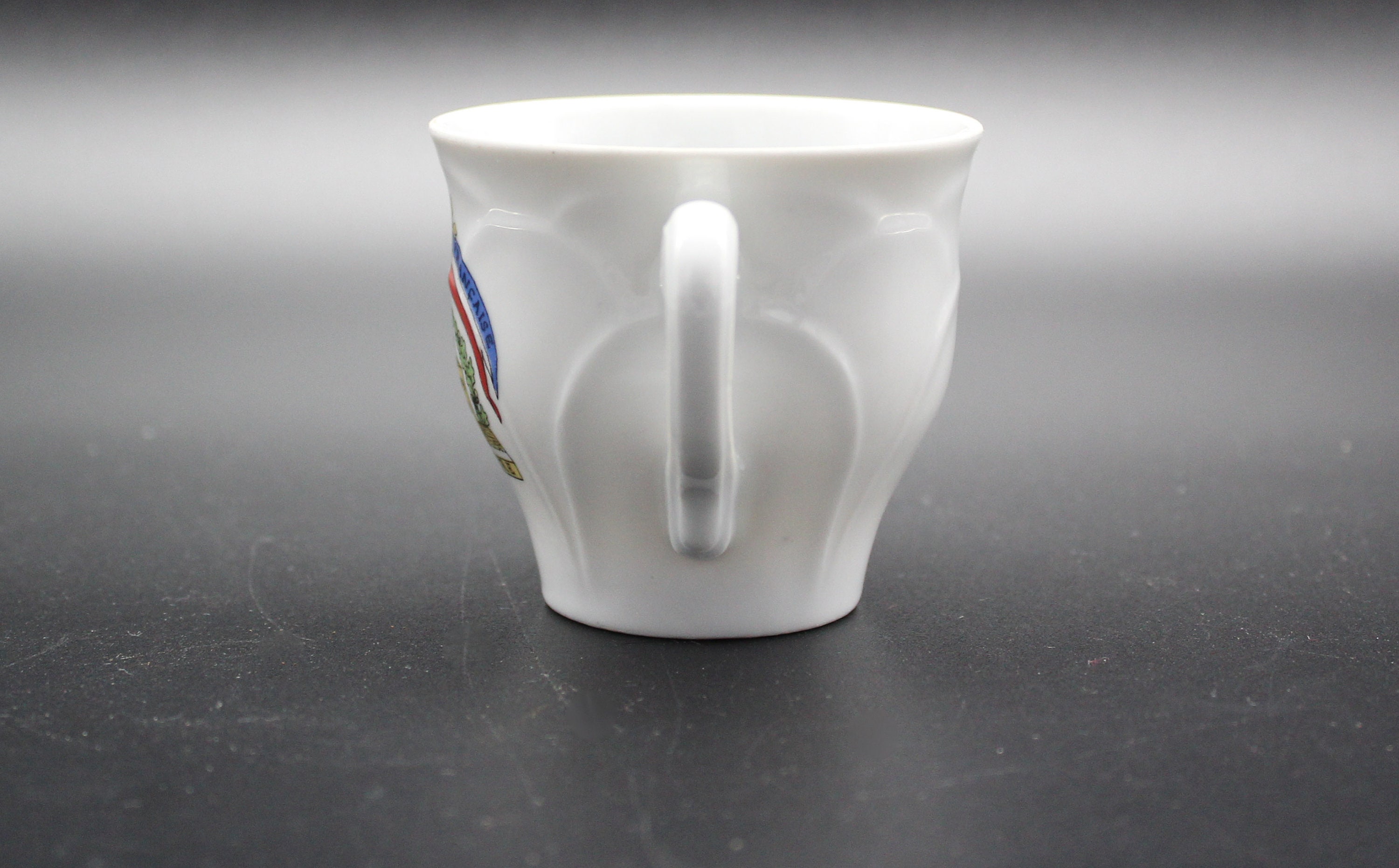 Duo TASSES SOUS-TASSES céramique APILCO décor Bicentenaire Révolution B
