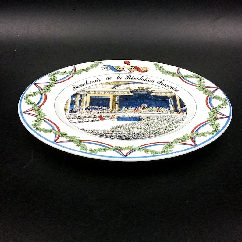 Set of 6 Vintage Plates Arcopal La Révolution Française - French Revolution 1789-1989 Anniversary Plates Set - Sweden