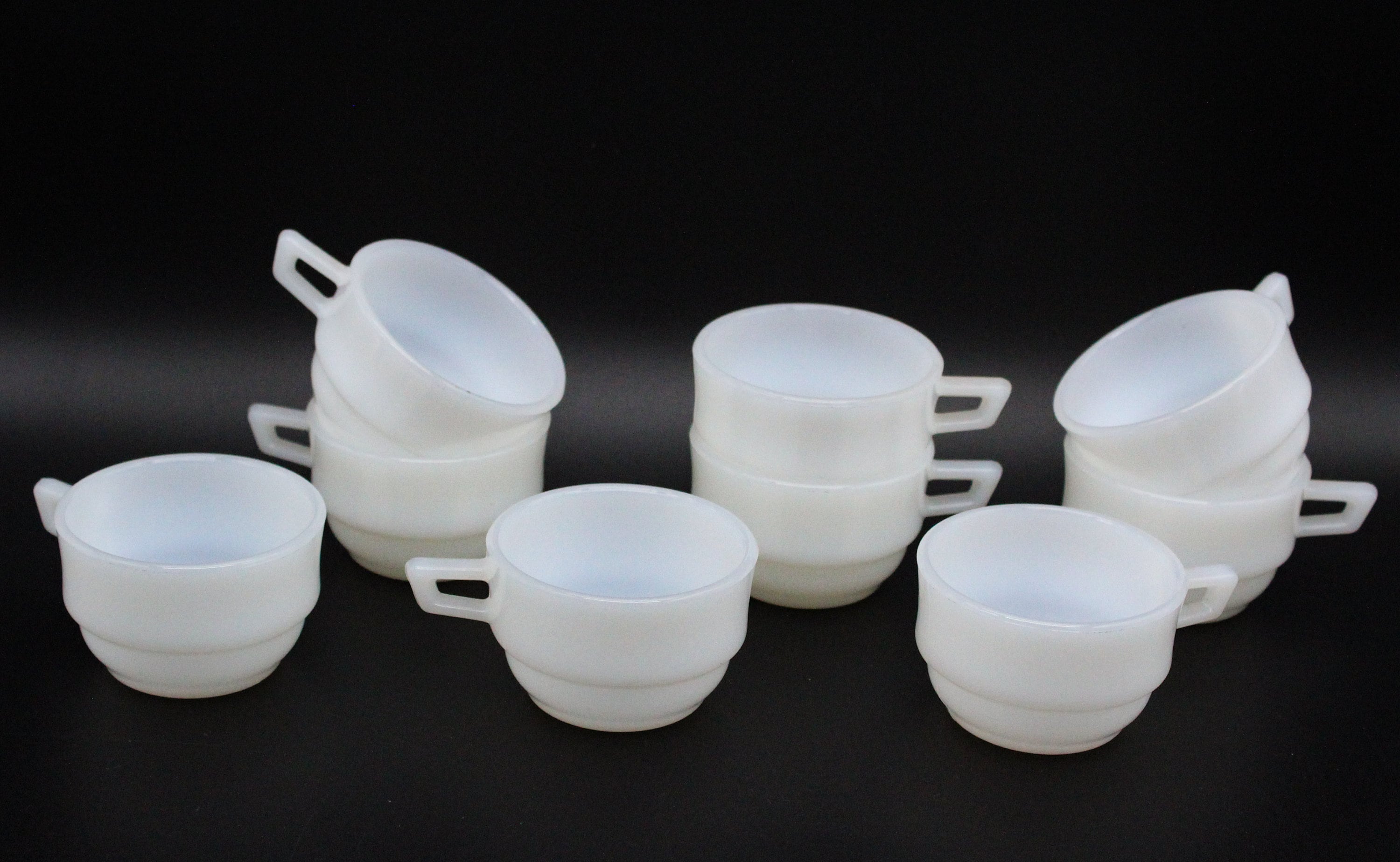 Tasses à Expresso Arcopal Vintage Opaline Français