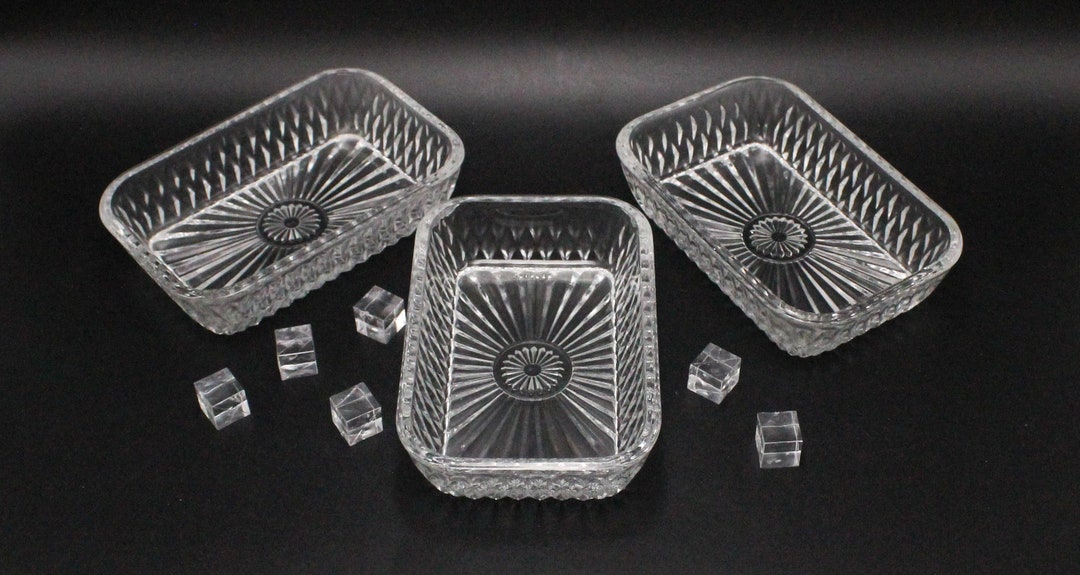 VERECO 6 RAMEQUINS / Coupelles Vintage En Verre Vert, Non Ébréchées Sans Rayures EUR 19,90 - FR
