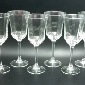 6 グラス 11 cl Luminarc OCTIME ワイングラス、透明ヴィンテージ フランス