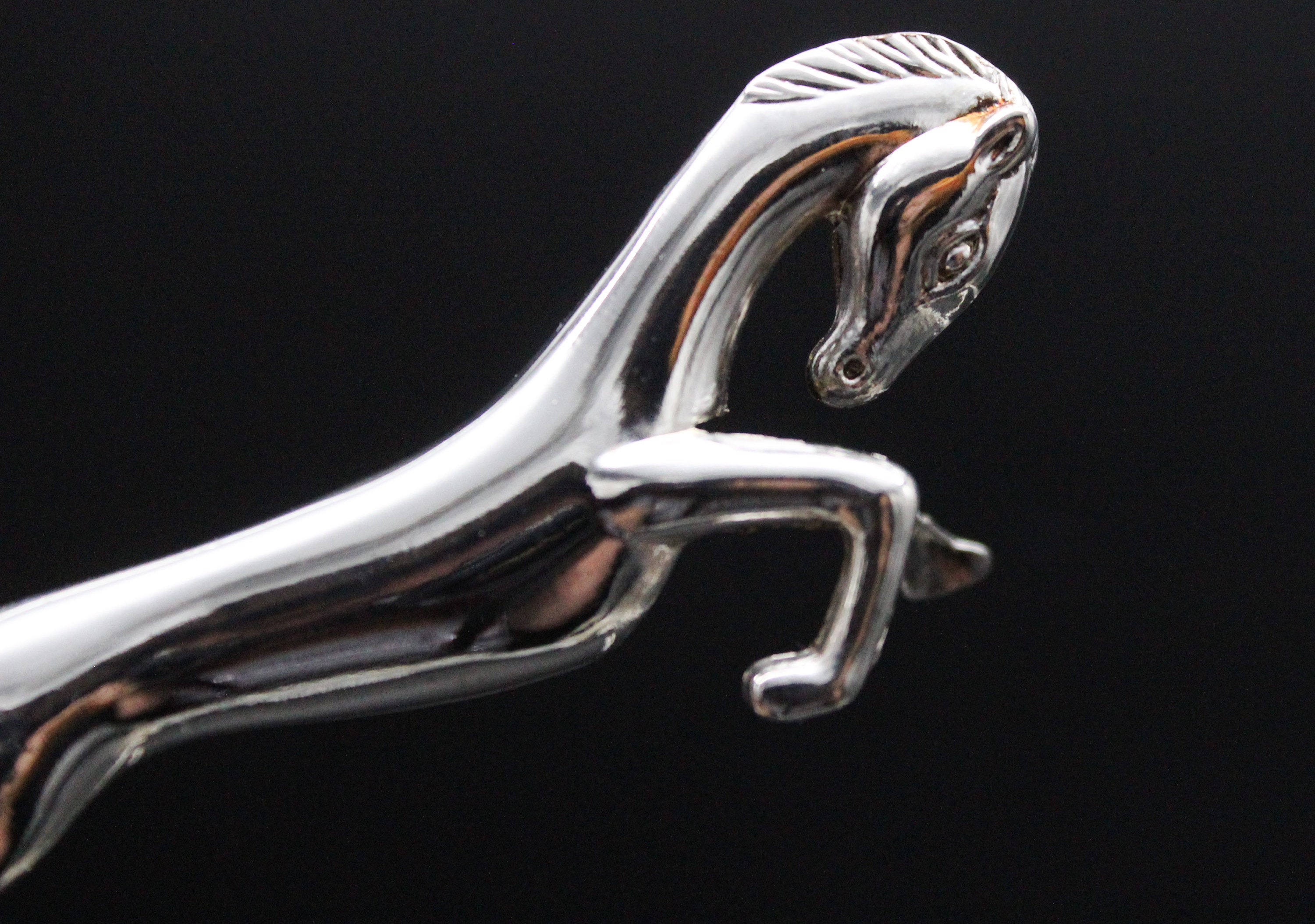 Porte-couteaux En Métal Argenté - Forme Fer à Cheval - Vintage - Bon état