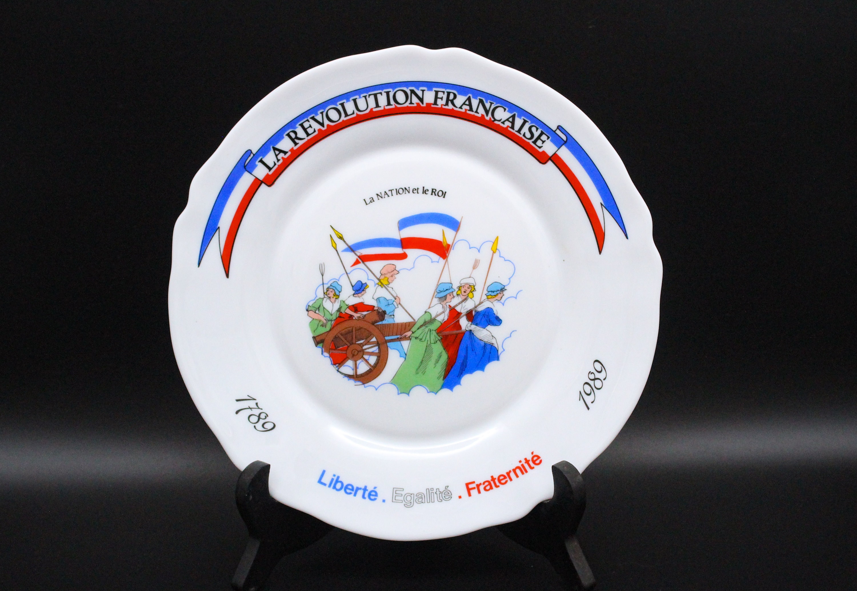 Assiette Decorative Bicentenaire Révolution Française 1789 Bicentenaire