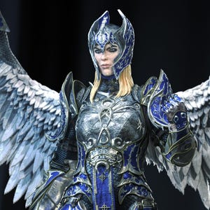 Baldur&#39;s Gate 3 Dame Aylin Painted 3D Model Collectible