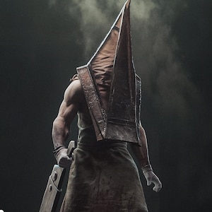 Silent Hill Pyramid Head Painted 3D Model Collectible