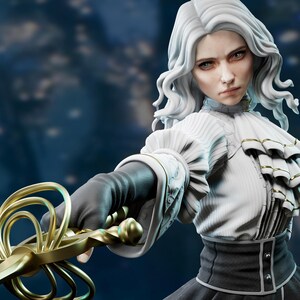 Clair Obscur Expedition 33 Real Maelle Painted 3D Model