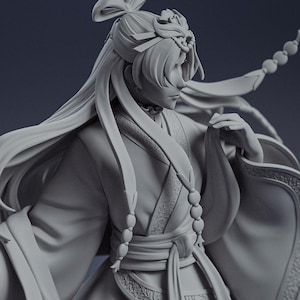 The Apothecary Diaries Jinshi Unpainted 3D Figure DIY Kit