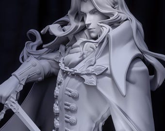 Castlevania Alucard Unbemalte 3D Figur DIY Kit