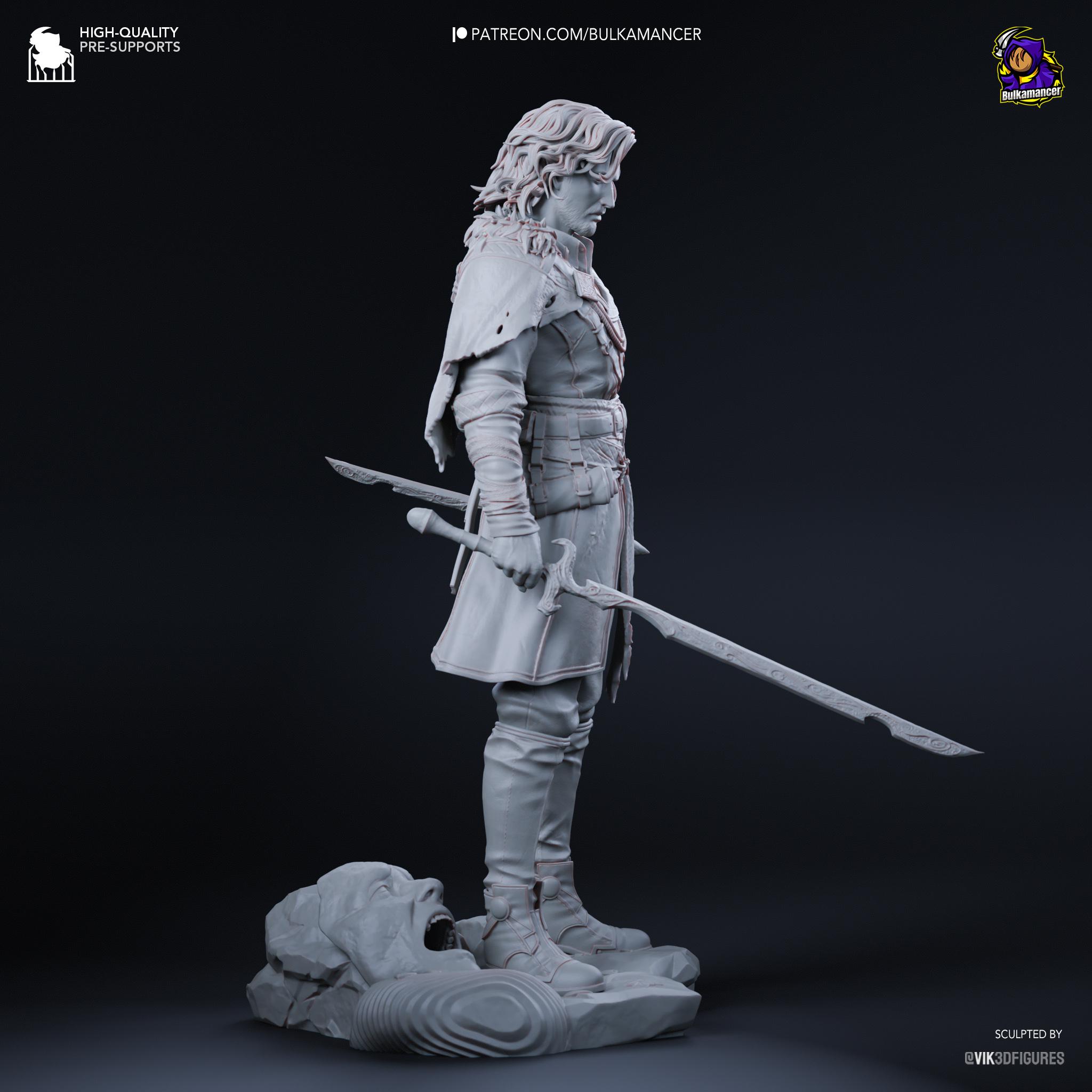 Clair Obscur Expedition 33 Verso Unpainted 3D Figure DIY Kit - Etsy