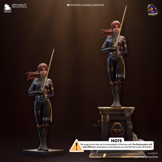 クレア・オブスカー エクスペディション 33 マエル 塗装済み 3Dモデル