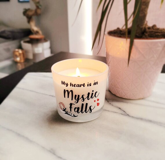 Mystic Falls Vampire Diaries TVD Candle Gift - Etsy Australia