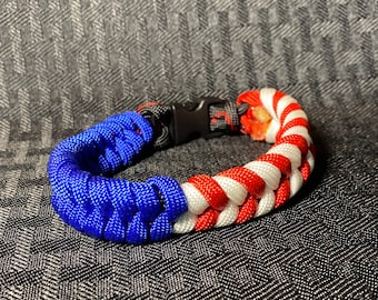 American flag paracord bracelet
