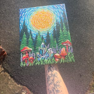 Beautiful Nature Scene Painting