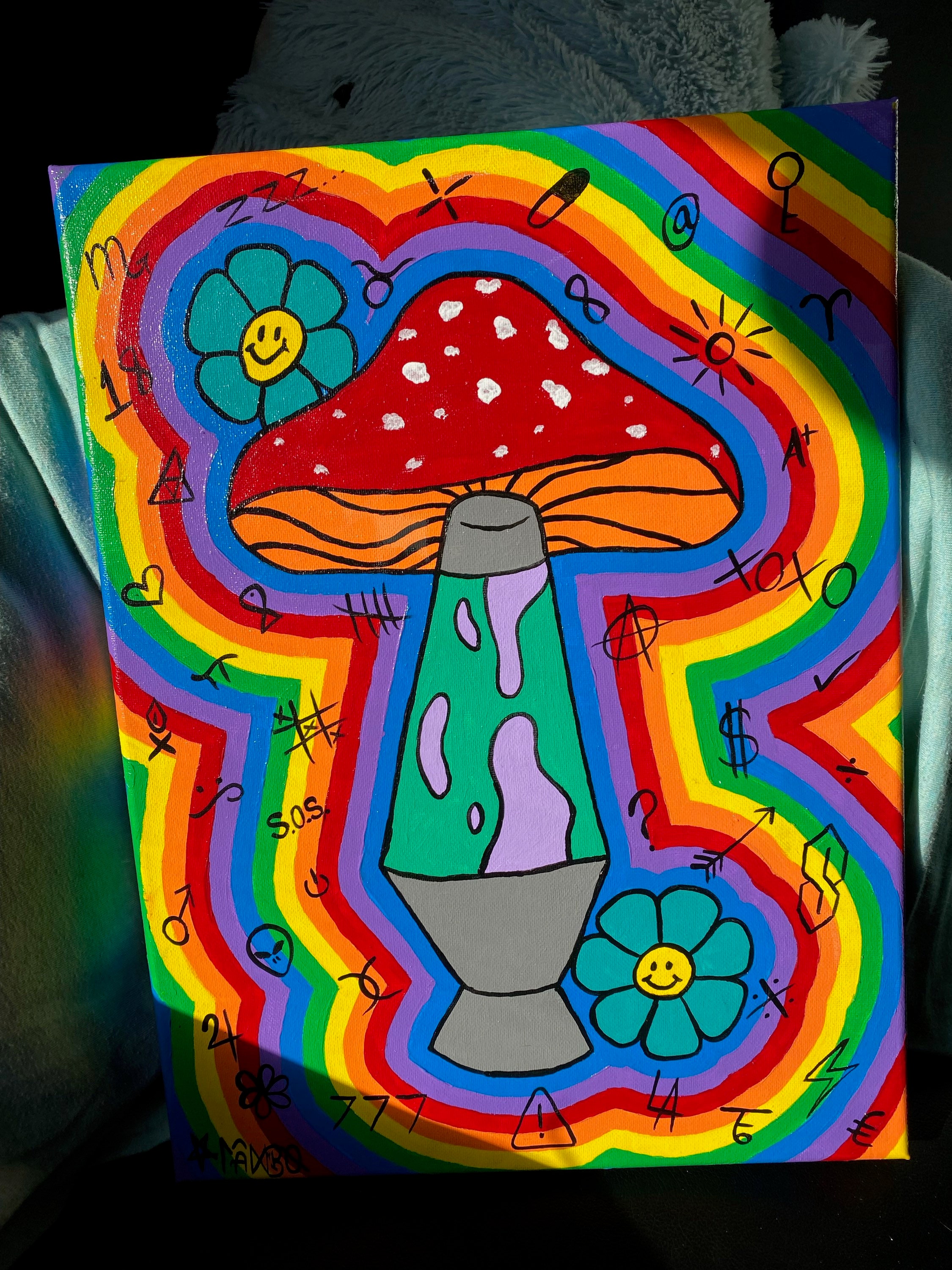 Trippy Mushroom Lava Lamp Painting ubicaciondepersonas.cdmx.gob.mx