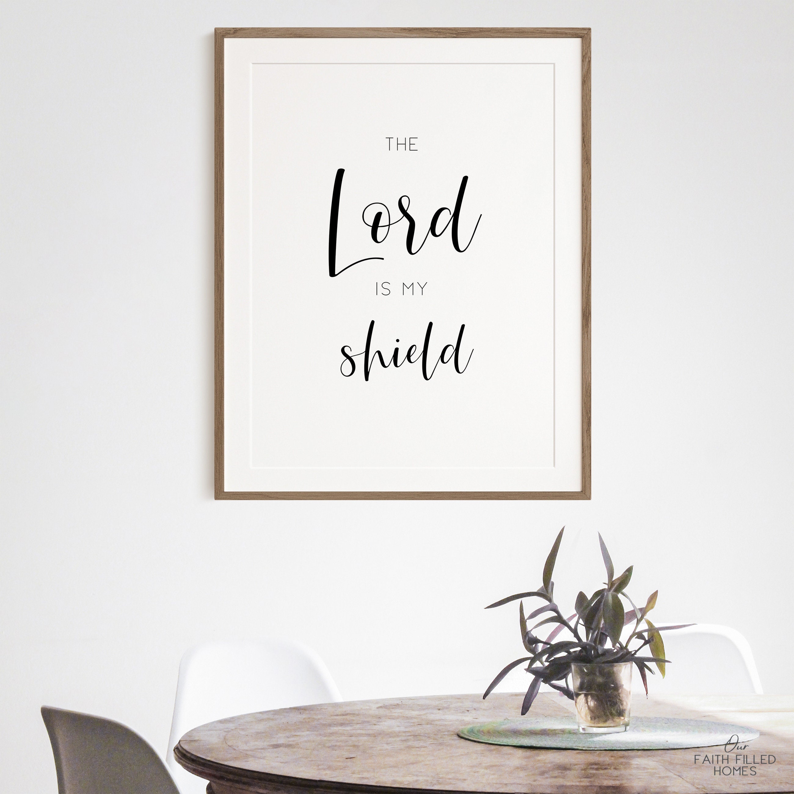 Modern Scripture Wall Art Minimal Christian Wall Art Etsy