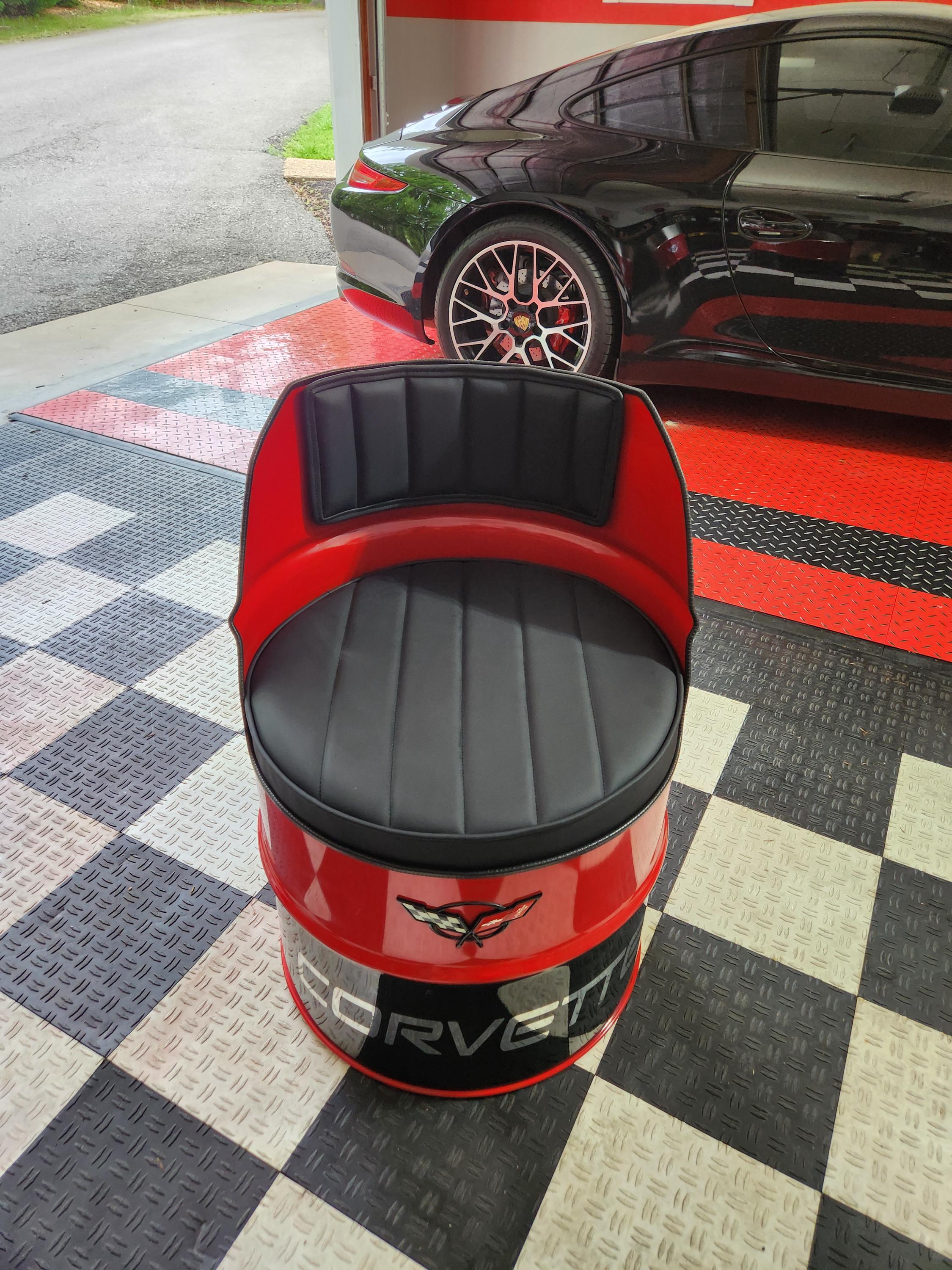 Ferrari 44 Gallon Drum Seats Industrial Style Oil Drum Furniture