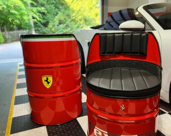 Ferrari Inspired Set of two Chairs.