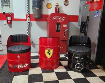 Ferrari Inspired Set of two Chairs w/o matt