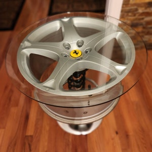 Ferrari Wheel Coffee Table