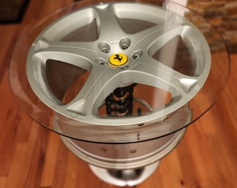 Ferrari Wheel Coffee Table