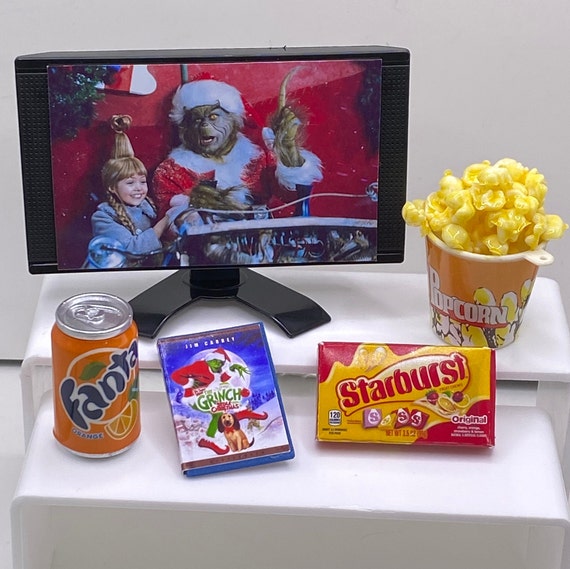 Elf Movie Night Set Elf Prop Mini Movie Night Minibrands