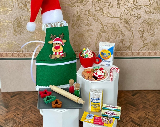 Elf Baking Props, Elf Baking Set, Red Elf, Boy Elf, Girl Elf, Elf