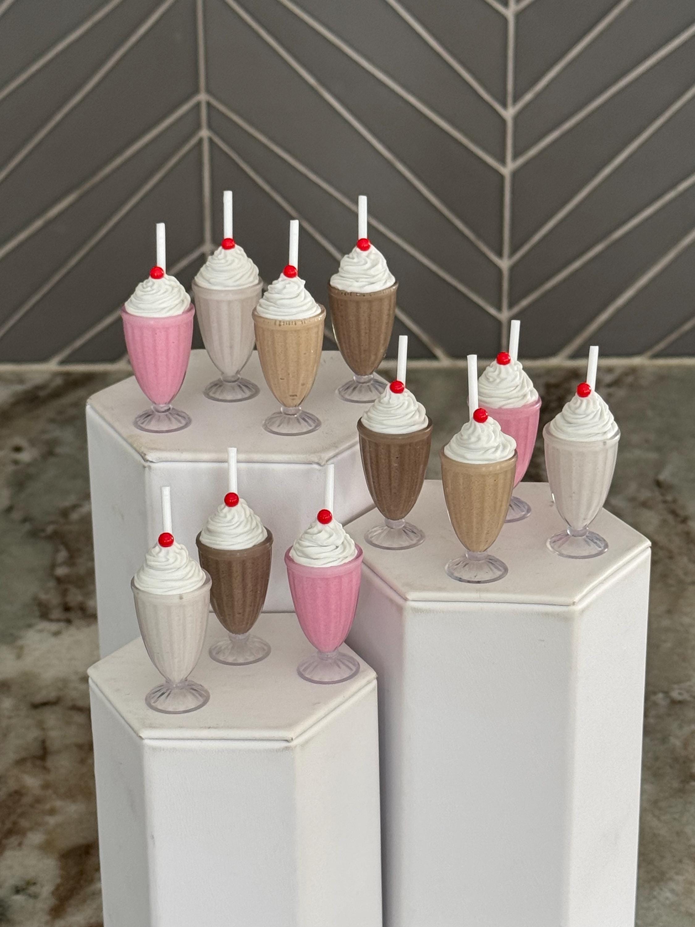 1:4 Scale Milkshake for Dolls/figures, Mini Milkshake for 14” Thru 16 ...