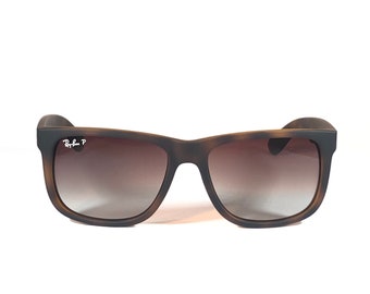 ray ban justin tortoise shell
