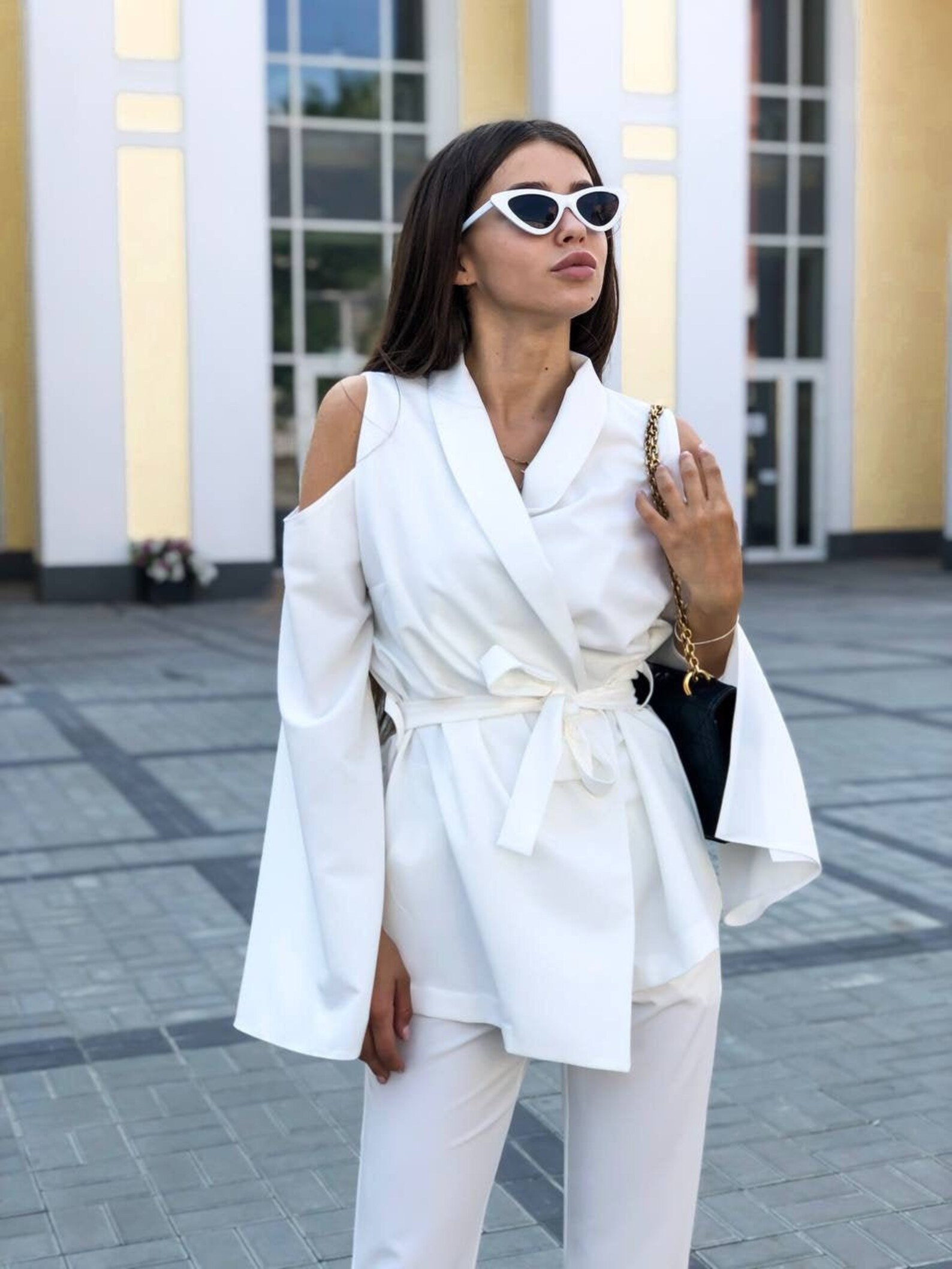 two piece prom pantsuit