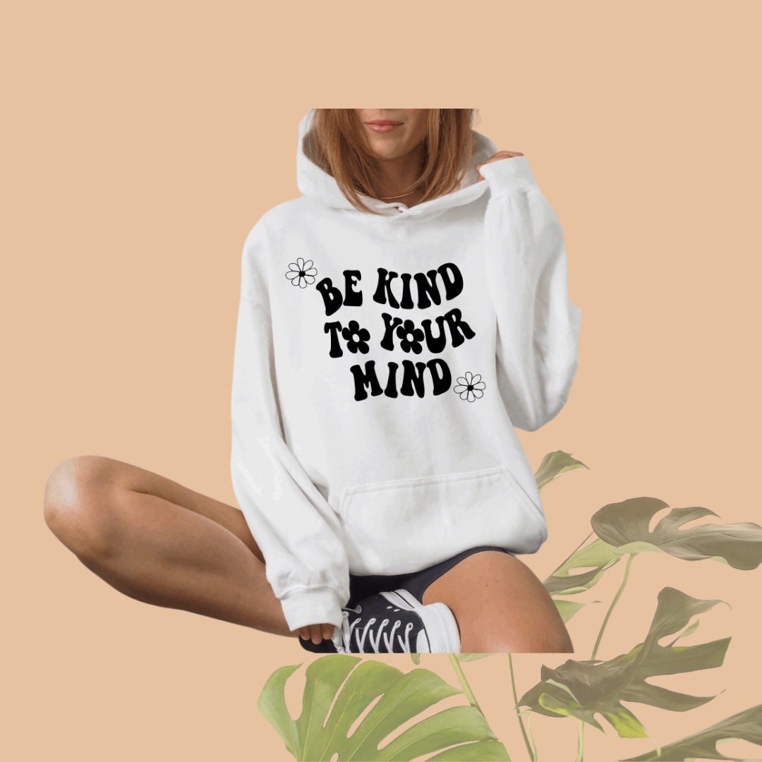 Ceremony Chainstitch X Prism Heather Grey Be Kind To Your Mind Sweatshirt main image 1