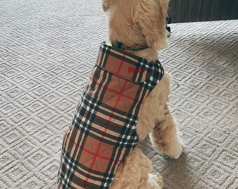 designer dog clothes burberry