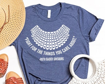 RBG T-Shirt: Notorious Ruth Bader Ginsburg, Women's Rights Tee