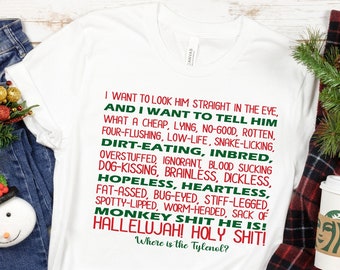 Christmas Vacation Rant Shirt: Griswold Family Christmas Tee