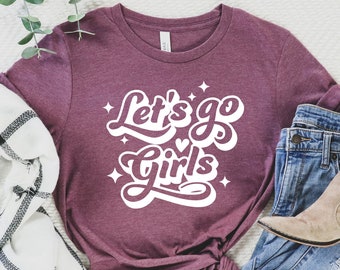 Shania Twain Let's Go Girls Shirt: Queen of Me Tour, Vintage Cowgirl T-shirt