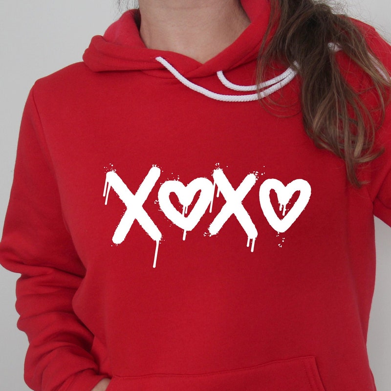 Kiss Hoodie Boyfriend Etsy