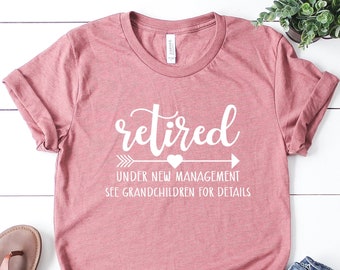 T-shirt met pensioen onder nieuw management: pensioencadeau oma