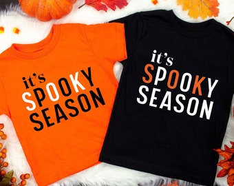 Spooky Season Shirt, Kids Shirt, Halloween Shirt, Spooky Kids Shirt, Halloween Kids Shirt, Unisex Kids Halloween Shirt, Baby Halloween