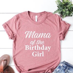Mama Birthday T shirt, Birthday Party Shirt, Birthday Mama Shirt, Mama Birthday Shirt, Birthday Shirt, Mom Sweatshirt