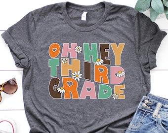 Oh Hey T-shirt leraar derde leerjaar: Back to School-T-shirt