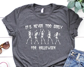 Dancing Skeleton Halloween Shirt: Fall Party Tee