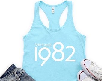 UMACVN Retro Vintage September 1930 Tank Shirt 88th Years of Being Awesome Birthday Tank Tops Shirt Gifts Decorations