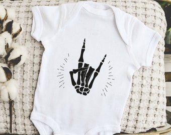 Rock and Roll Onesie®, Baby Onesie®, Baby Shower Gift, Skeleton Onesie®, Cool baby Onesie®, Boy Baby, Girl Baby, Newborn Onesie® Toddler Tee
