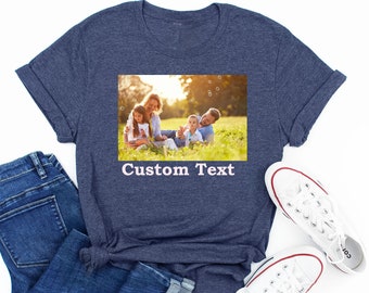 Custom Photo T-Shirt: Personalized Family Matching Shirts