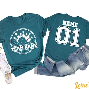 Custom Bowling Team Shirt: Funny Bowler Crew Gift
