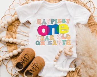 Happiest One Year Old On Earth Birthday Onesie®