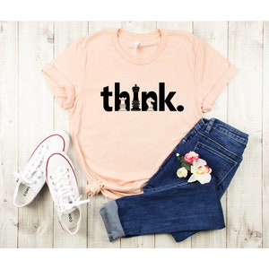 Think Chess Shirt: Minimalist Gambit Tee, Chess Player Gift image 3