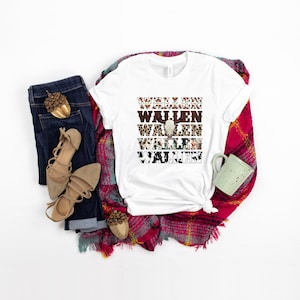 Country Music Shirt: Floral Leopard Rock Graphic Tee zdjęcie 2